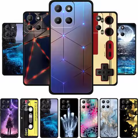 For Motorola Edge 60 Pro Case 60Pro Coque Black Silicone Soft TPU Phone Case For Motorola Edge 60 60