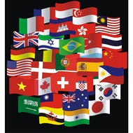 Flag sticker / flag sticker / rimowa suitcase sticker / rimowa sticker