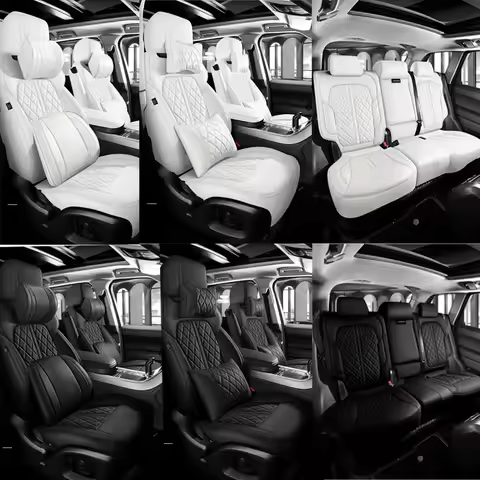 Custom Car Seat Covers 360 ° Surround For Audi A4 B8 A3 8P A7 4L A6 C8 A5 Sportback BMW E60 Auto Int