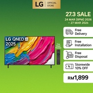 50 Inch LG QNED AI QNED80 4k Smart TV 2025