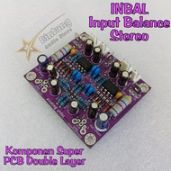 Input BALANCE/INBAL Stereo PCB Double Layer FR4