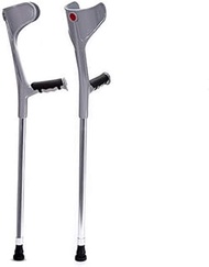 Forearm Crutches, Adjustable Handle, Ergonomic and Comfortable, Durable for Standard and Tall Adults, Lightweight Aluminum, A (A) Fashionable