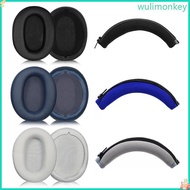 WU Comfortable Ear Pads Earphone Earpads for WH-CH710N WH-CH720N Headset Earmuff