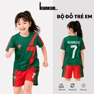 KunKun Kid Children's Tracksuit No. 7 – Boys/Girls Clothes, Cool, Quick-Dry Elastic