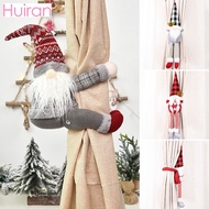 Xmas Curtain Huckle Christmas Ornaments Merry Christmas Decoration For Home Santa Claus Noel Navidad