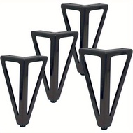 4pcs 15cm Furniture Legs Furniture feet Triangular Cabinet Legs Metal Sofa Legs Replacement Support