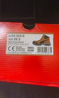 puma Rapid Brown Mid ZIP安全鞋