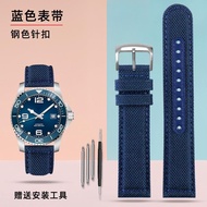 Suitable For Longines Concas Pioneer Classic Replica Legendary Diver Nylon Watch With Mens 21 22mm 【