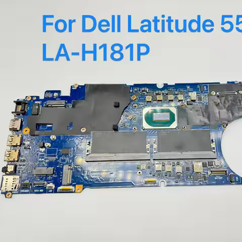LA-H181P CN-0VK2MW 0P5VKM For Dell Latitude 5501 Laptop Motherboard EDC51 I5-9400H I7-9850H CPU Main