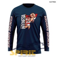 AUGUST 17, 2025 T-SHIRT, AUGUST AN 80TH INDONESIAN INDEPENDENCE SHIRT, LATEST LONG SLEEVE, 24s combe