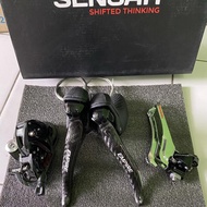 Grupset Carbon Sensah Empire 2x11 Speed Sepeda Roadbike Minivelo Seli