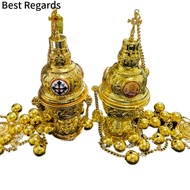 Best Regards 2021 Orthodox Incense Burner Church Decoration Orthodox Goods Church Mass Liturgical Ce