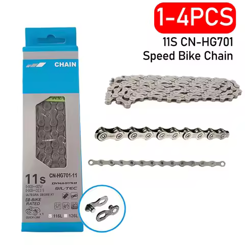 Road Mountain Bicycle 116L Chain 11 Speed MTB Bike Chain CN-HG701 116 Links Bike Chain for Shimano U
