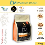 [Coffee Beans] Authentique EM Blend -Medium Roast (คั่วกลาง) (70% Arabica 30% Robusta) 250g เมล็ดกาแ