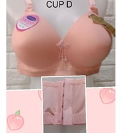 (LATEST) Jumbo BRA Heel 4 Cup D (Large) (F180) 247 BRA size 42-48 with Sponge No Wire Women's underw