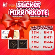 (1000-2000PCS) STICKER LABEL MURAH [3CM-6CM]
