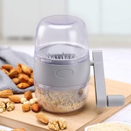 Nut Chopper, Portable Manual Hand Nut Chopper for All Nuts Walnut Pecans, Hand Crank Nuts Grinder Ki