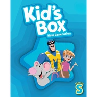 (108A) English Flashcard Kid’s Box New Generation Level Starter -1-2-3-4 A5 size-éplashtic