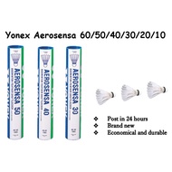 Yonex Badminton Shuttlecock AS60/AS50/AS40/AS30/AS20/AS10 bulu tangkis badminton shuttle satu set bu