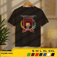 Roblox Republic of Indonesia Entrance Hall T-Shirt DPR RI Premium DTF Cotton Combed 30S