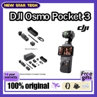 【Ready Stock】DJI Osmo Pocket 3 - Handheld/CMOS 4K/Horizontal-Vertical Switching/120fps Video Bloggin