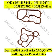 06J117070C 06J115441A Oil Cooler Gasket Pipe For EA888 Audi A4A5A6Q5 VW Golf Tiguan Passat Jetta 06L
