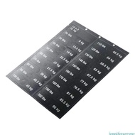 jenniferagg.my 4 5kg-90kg Weight Block Sticker Weight Stack Labels Weight Sticker Labels Easy to Use