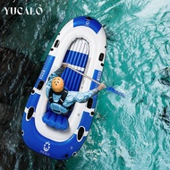 2024 Rubber Boat Thickened Hovercraft PVC Kayak Inflatable Boat Portable Folding Fishing Boat