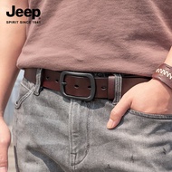 JEEP SP SPIRIT Jeep Men's Belt Men's Pin Buckle Young People Korean Version All-Match Belt Pants Bel