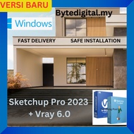 [Pro]Sketchup Pro 2023 + Vray 6 / Vray Material Library l  Latest 2023 l Windows