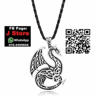Flying dragon necklace