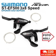 SHIMANO Acera EF50 Shifter 3 x 7 8 Speed Operan Gigi Sepeda Gunung