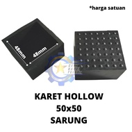 5x5 hollow rubber feet,/ rubber soles, table and chair legs