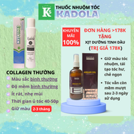 Thuốc Nhuộm Tóc Màu NÂU CARAMEL Không Cần Tẩy Siêu Dưỡng - Thuốc Nhuộm Tóc KADOLA