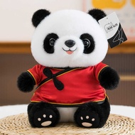 Panda Doll Tang Suit Hanfu Panda Plush Toy Chinese Style Panda Pendant Doll Chengdu Panda Gift Femal