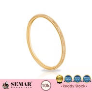 10K SAUDI GOLD Pawnable Korean Style Gold Ring Violeta Ring Gold 10K Semar Nusantara