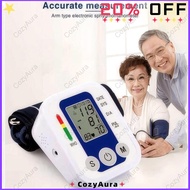 CozyAura Original Rechargeable Digital Blood Pressure Monitor Accurate Arm Type Meter Large