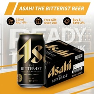 【6/24 Cans】Asahi The Bitterist Beer Japanese Beer 350ml 6%