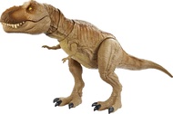 Mattel Jurassic World Epic Roarin’ Tyrannosaurus T Rex Large Action Figure, Primal Attack Feature & 