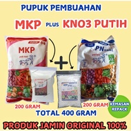 PAK TANI MKP FERTILIZER + KNO3 WHITE 400 Grams Repack Packaging