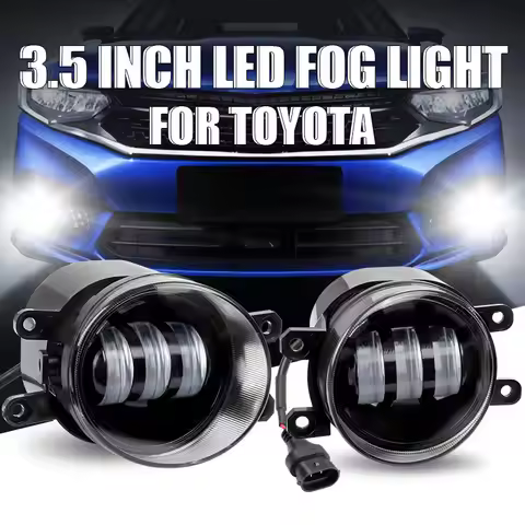 3.5 inch H11 LED Fog Light Front DRL Fog Lamp For Toyota Corolla Camry 4Runner Tacoma Yaris RAV4 Lex