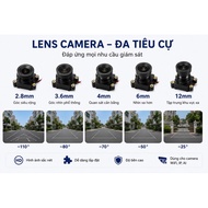 5MP ZIN LENS FOR DAHUA, IMOU, EZVIZ, HIKVISION CAMERA
