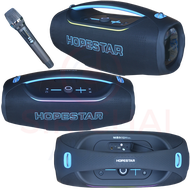 ลำโพงบลูทูธ Hopestar รุ่น A60 Ultra ไมค์ลอย1ตัว 450วัตต์ ลำโพง6ดอก ไฟRGB เบส3โหมด ระบบTWS