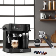 CHEFBORN｜Esto 多功能半自動義式咖啡機(適用義式/美式/膠囊)+膠囊咖啡專用把手
