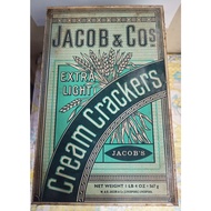 Old Jacob & Cos Tin Lama for collectible decoration