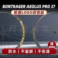 Bontrager Bontrager AEOLUS PRO 37 Wheelset Sticker Road Bike Carbon Blade Ring Waterproof emonda