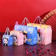 Ready stock in MSIA!!! Cute Boy/girl gift box fullmoon birthday party door gift school gift box