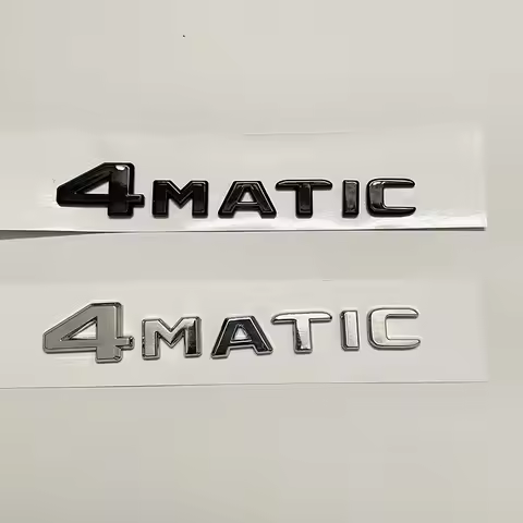 Car Tail Rear Trunk Badge Emblem Letter Stickers For Mercedes Benz GLC X253 GLC260 GLC300de GLC350 G