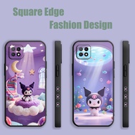 Casing For Samsung Galaxy S25 S25 ULTRA A16 A36 Kuromi Hello Kitty WMS12 Phone Case Square Edge