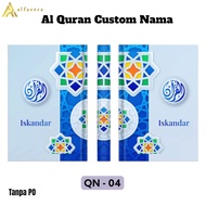Alfareza - Variasi 1/ Al Quran A6 Non Terjemah / A6 Tilawah Custom Nama Ukuran A6 Alquran Cover Cust